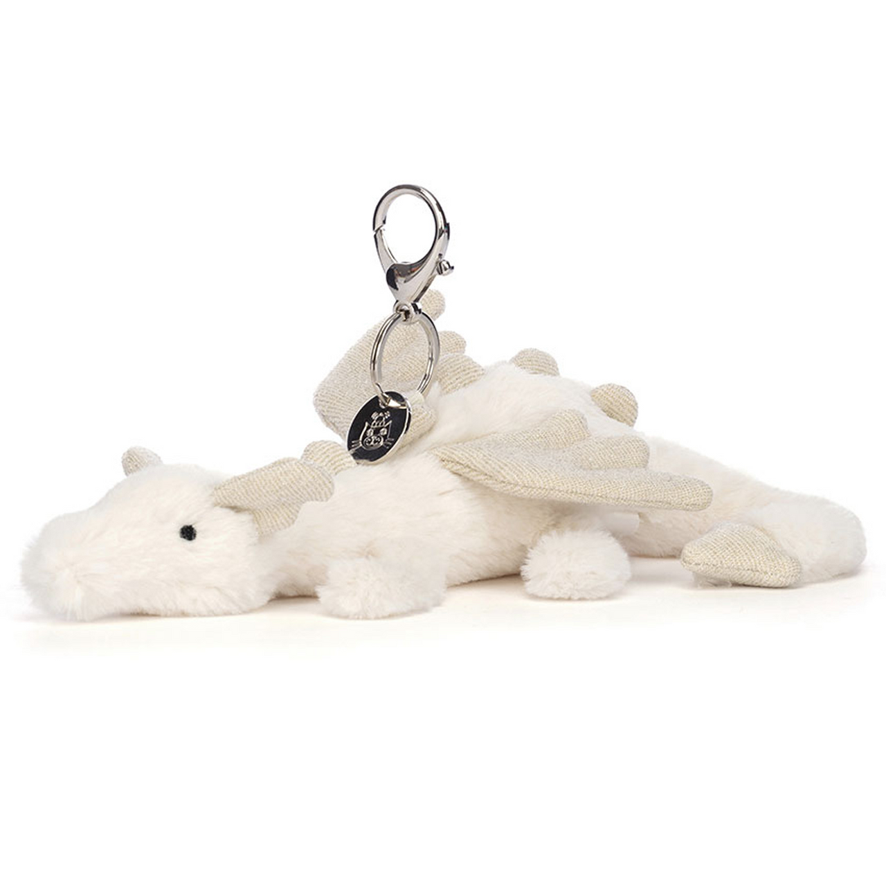 Snow Dragon Bag Charm