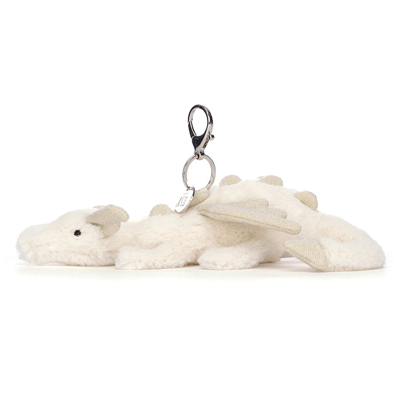 Snow Dragon Bag Charm