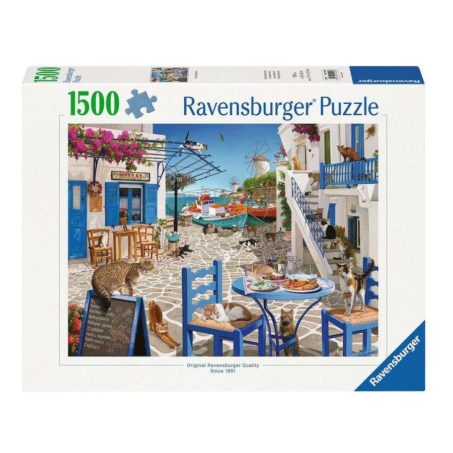 1500pc Puzzle - Cats Of Mykonos
