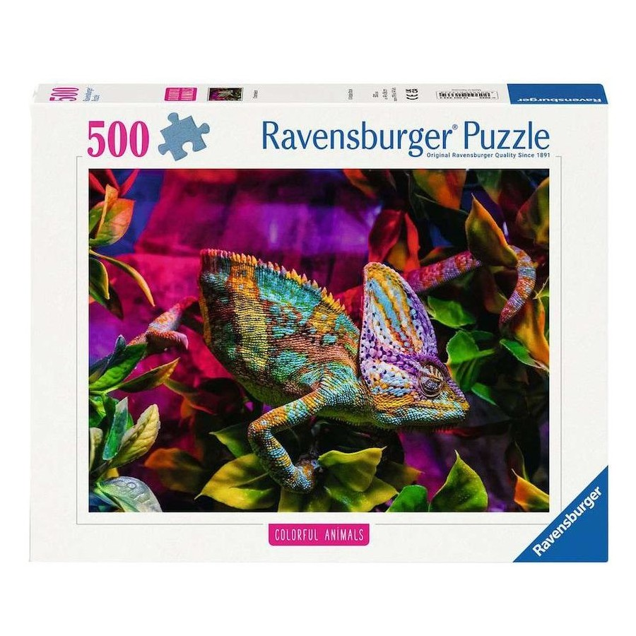 500 pc Puzzle - Chameleon