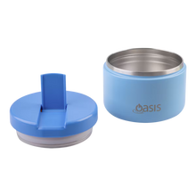 Double Wall Insulated Food Flask 300ml (Blue)