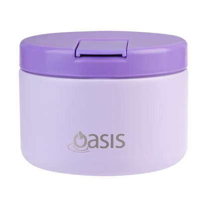 Double Wall Insulated Food Flask 300ml (Lilac)
