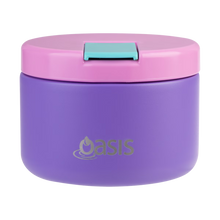 Double Wall Insulated Food Flask 300ml (Mermaid Purple)