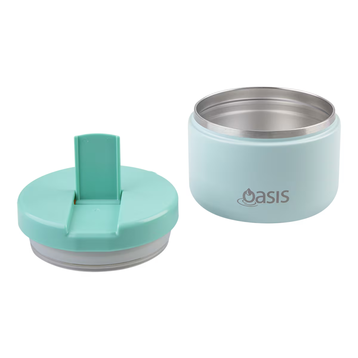 Double Wall Insulated Food Flask 300ml (Mint)