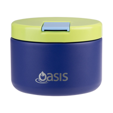 Double Wall Insulated Food Flask 300ml (Peacock Blue)