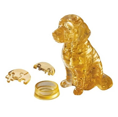 41 pc Crystal Puzzle - Golden Retriever