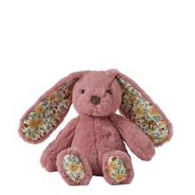 Bunny Rattle - Floral Raspberry
