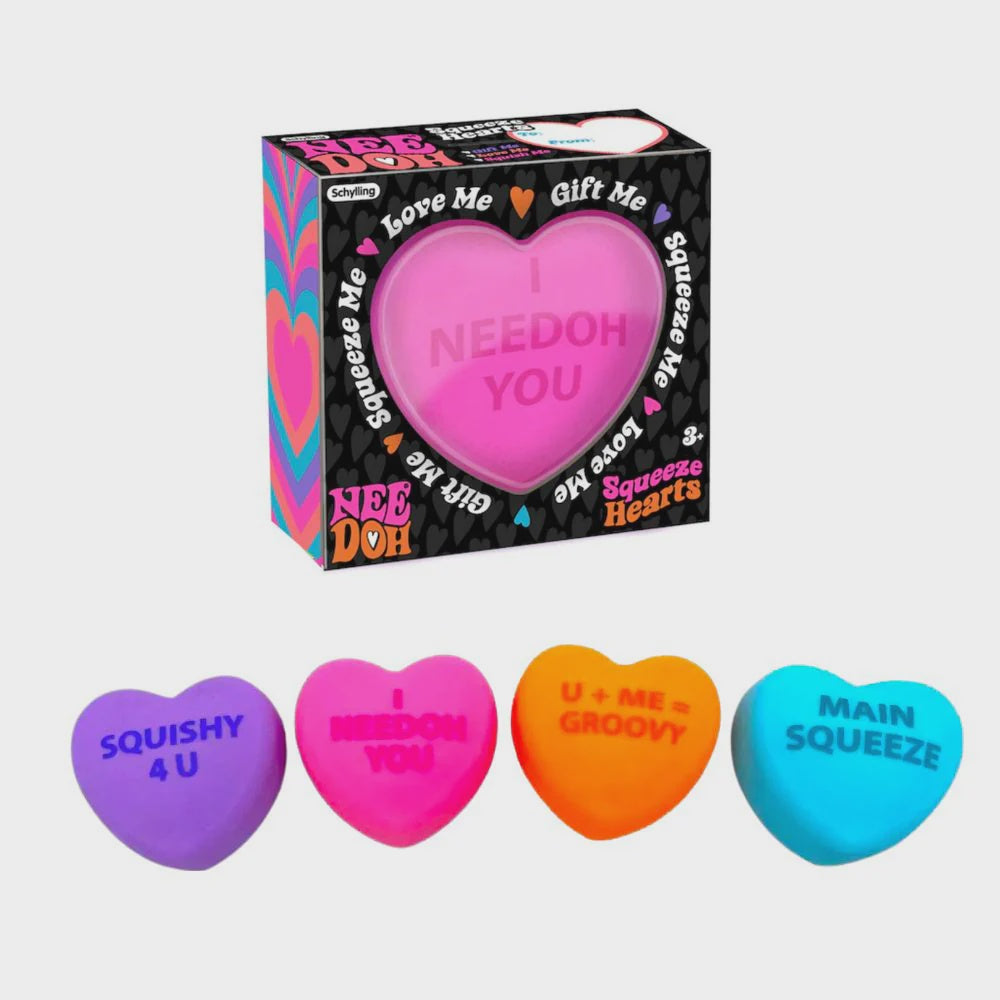 NeeDoh Squeeze Hearts