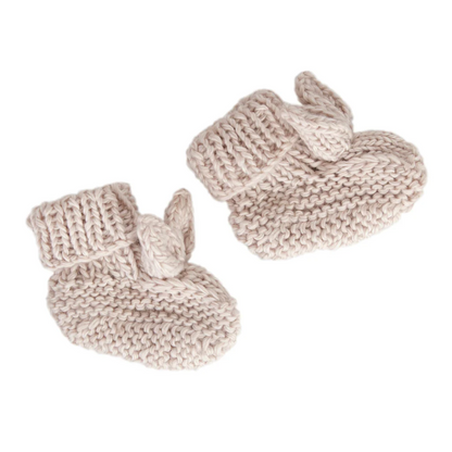 Cottontail Booties - Oatmeal