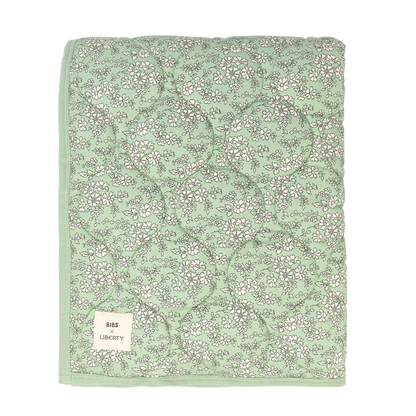 Liberty Print Quilted Baby Blanket