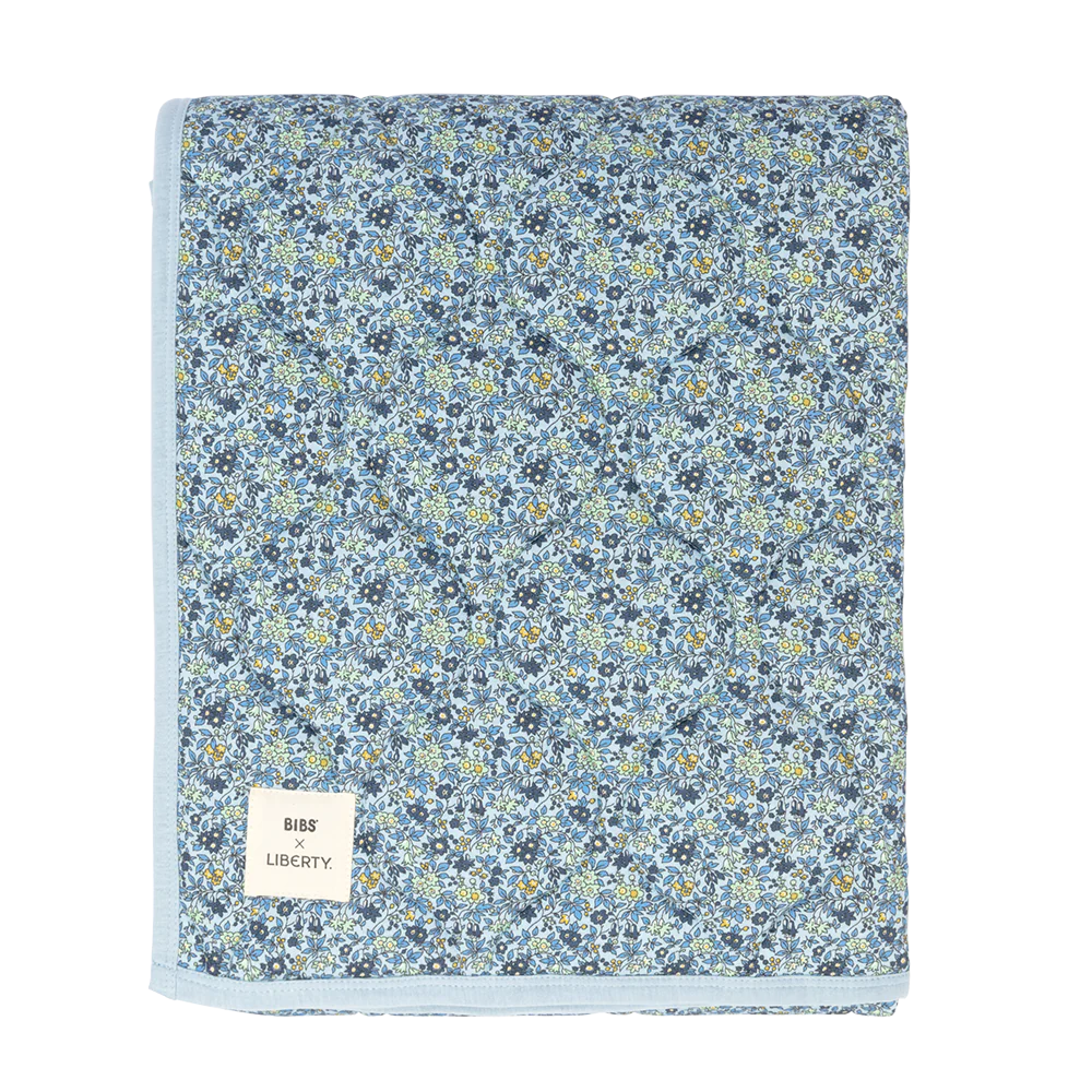 Liberty Print Quilted Baby Blanket