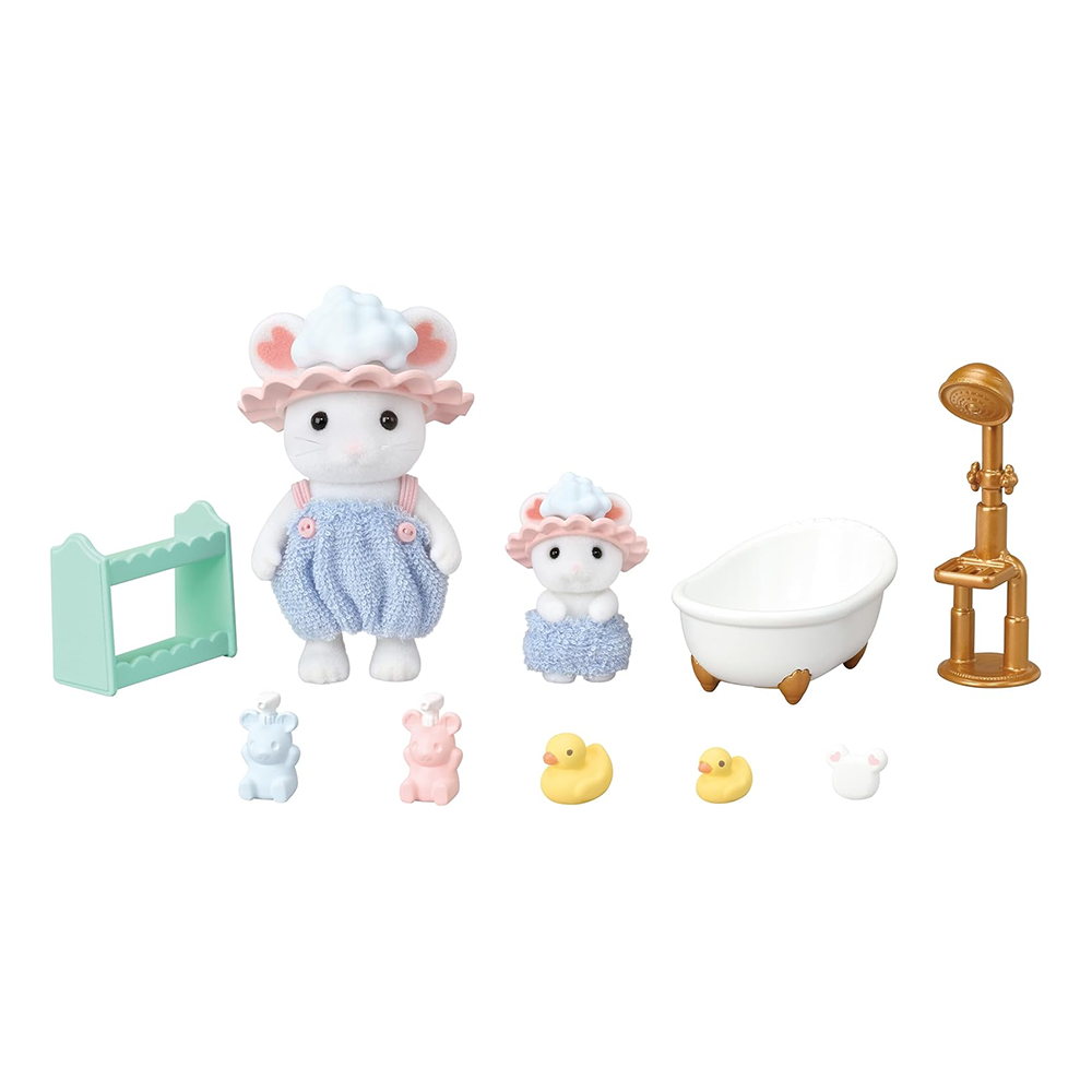 Bath Time Bubble Siblings