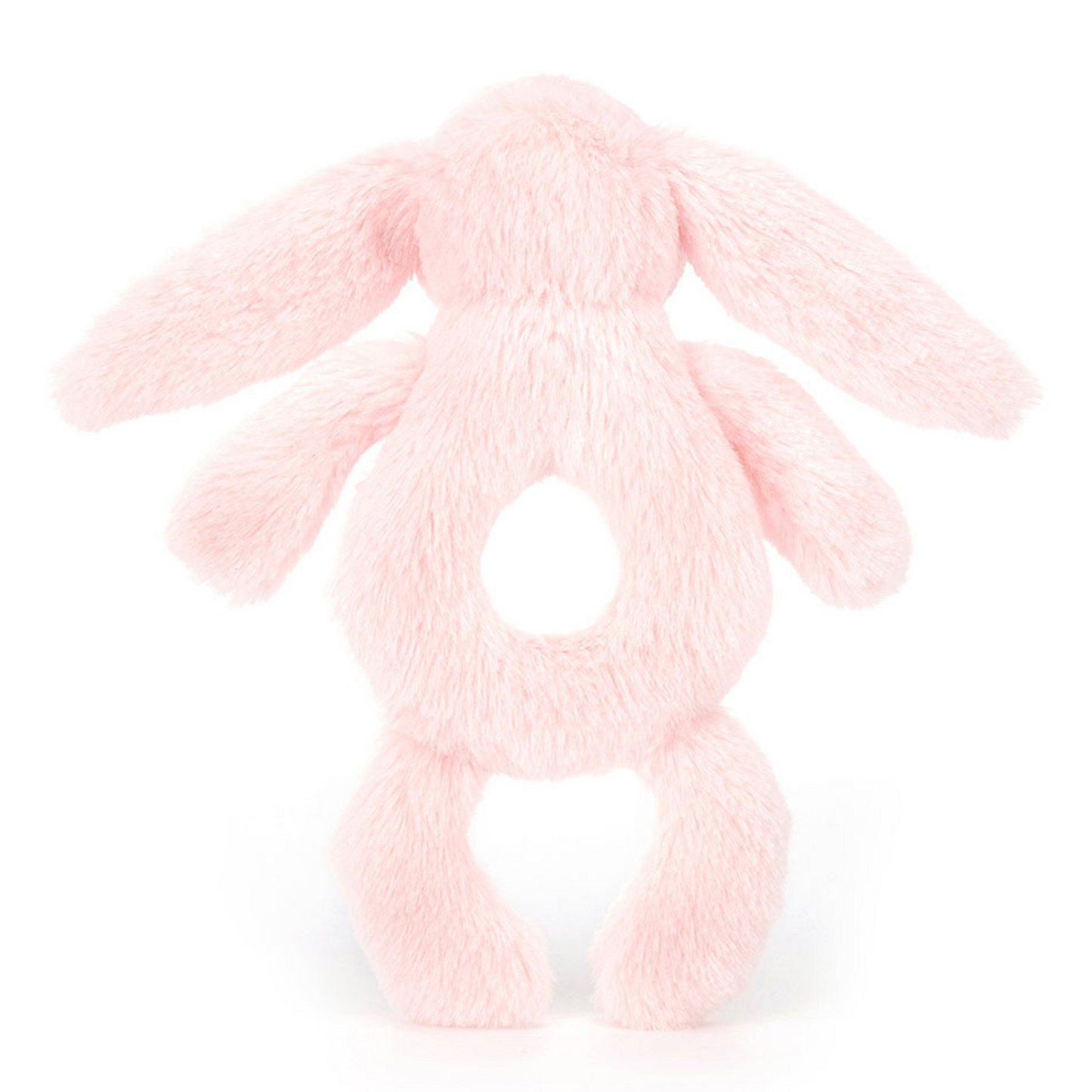 Bashful Pink Bunny Ring Rattle