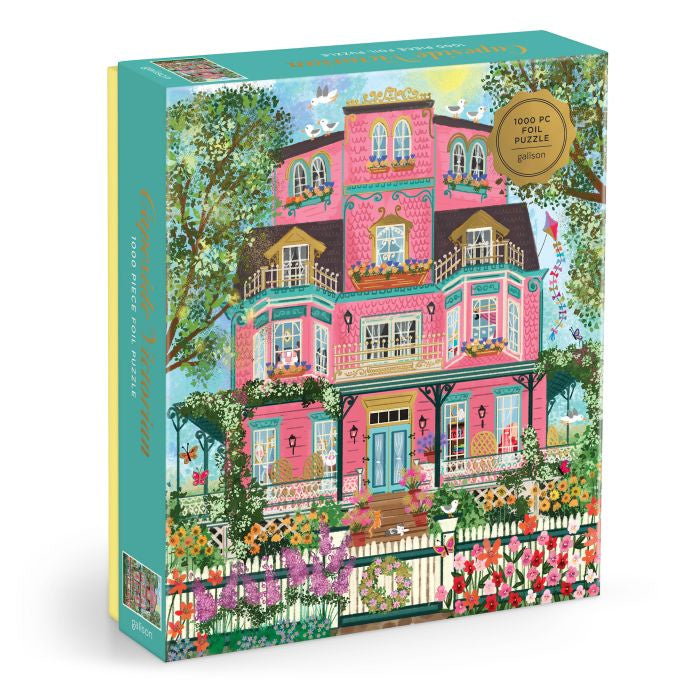 1000pc Foil Puzzle - Joy Laforme Capeside Victorian