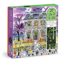 500pc Glow in the Dark Puzzle -  Michael Storrings Haunted House