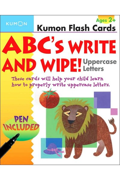 ABC's Write and Wipe Uppercase Letters