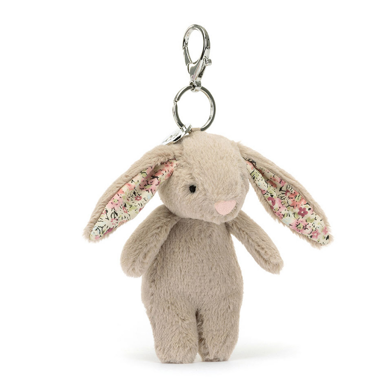 Blossom Beige Bunny Bag Charm