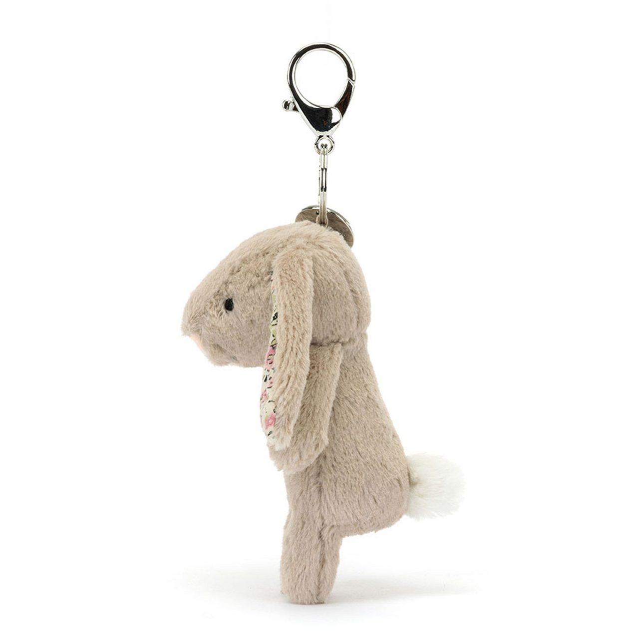 Blossom Beige Bunny Bag Charm