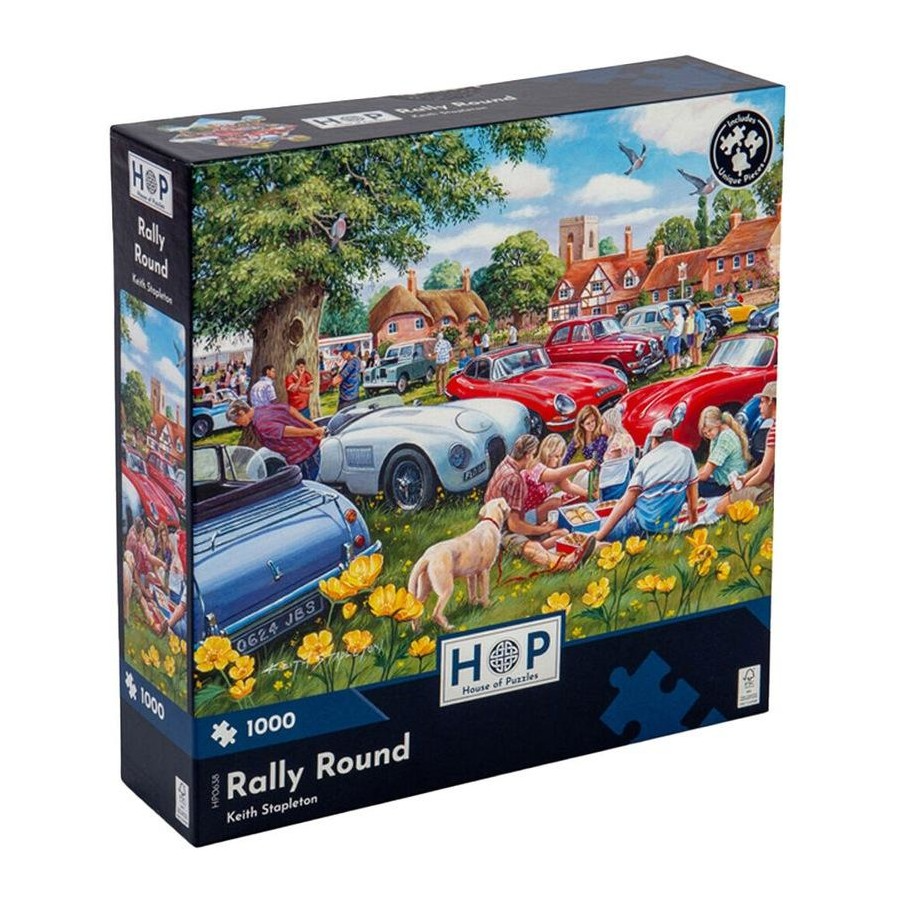 1000 pc Puzzle - Rally Round