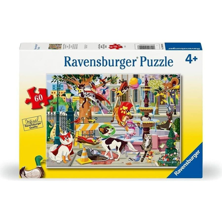 60 pc Puzzle - Super Dogs To The Rescue