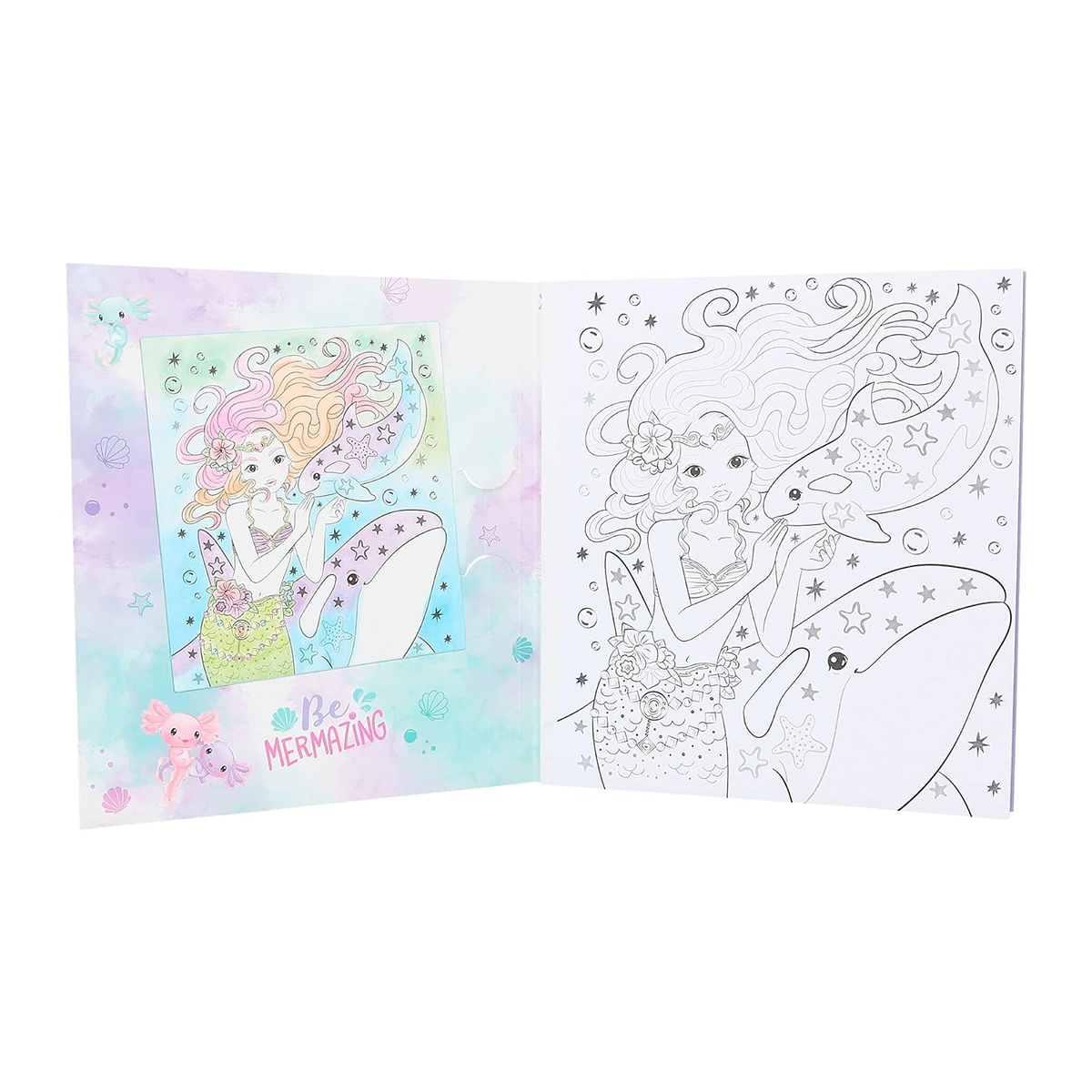 TOPModel Watercolour Book - Mermaid