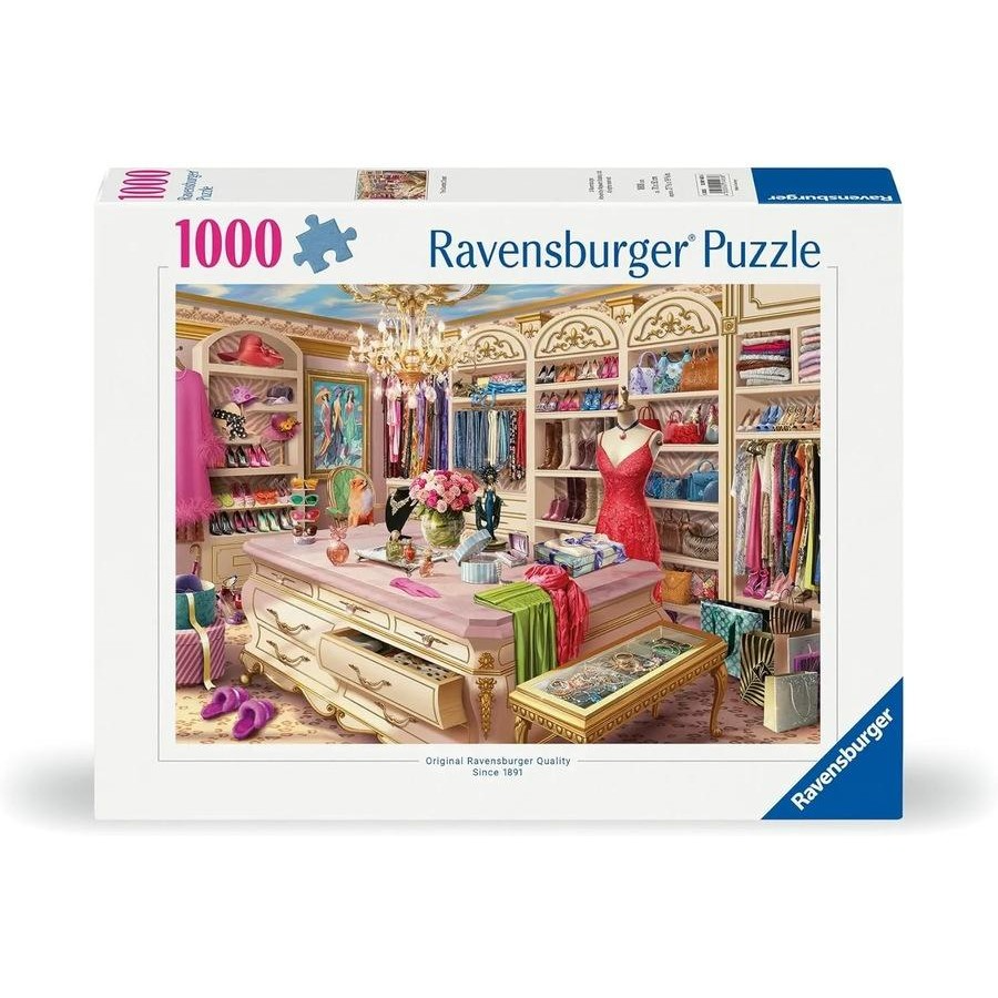 1000 pc Puzzle - The Coveted Closet