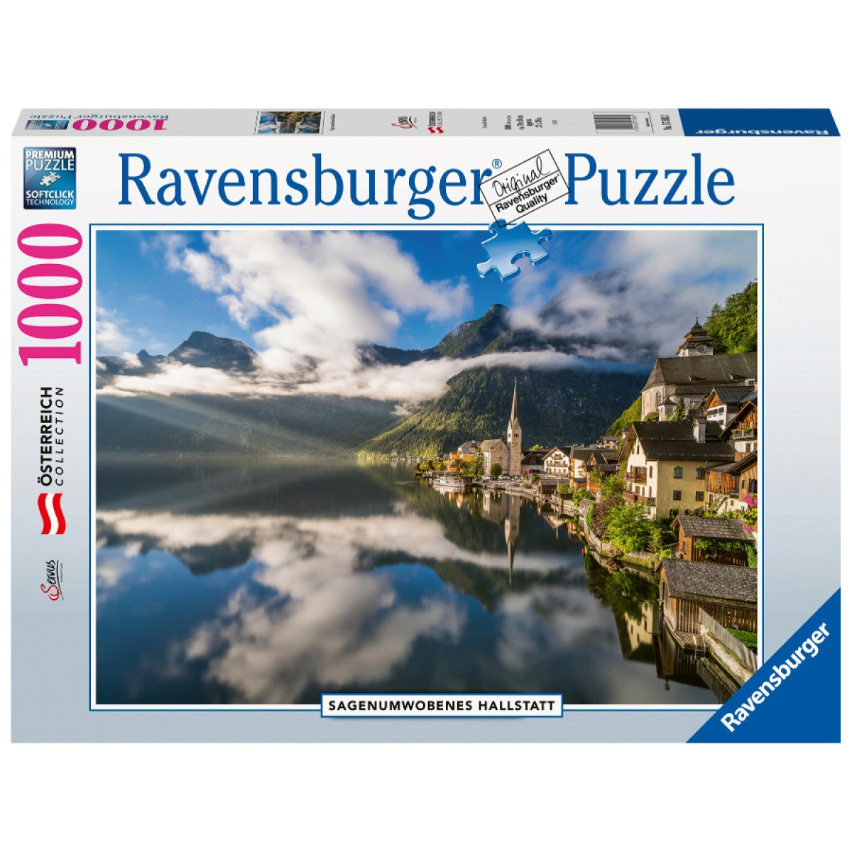 1000 pc Puzzle - Mysterious Hallstatt