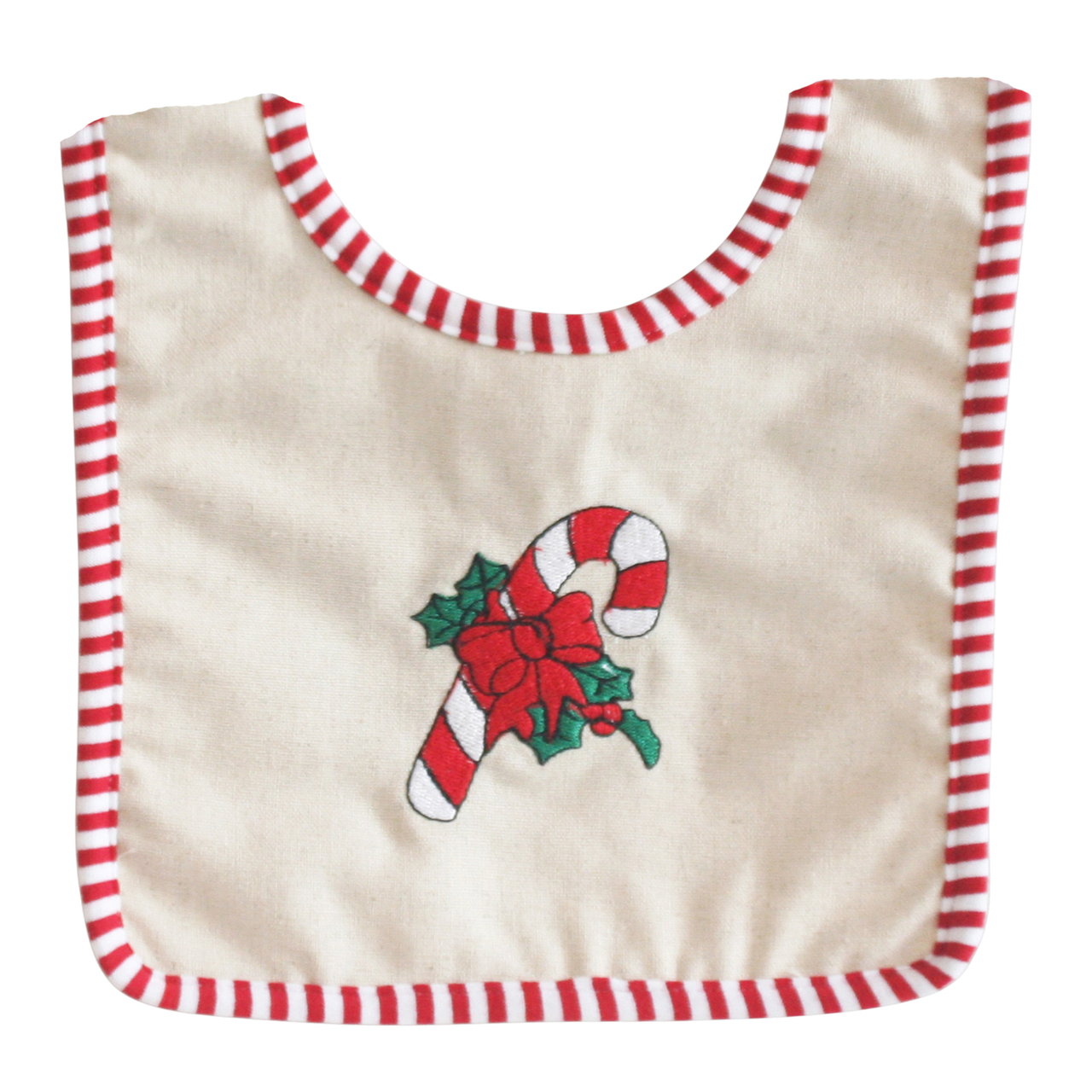 Candy Cane Bib