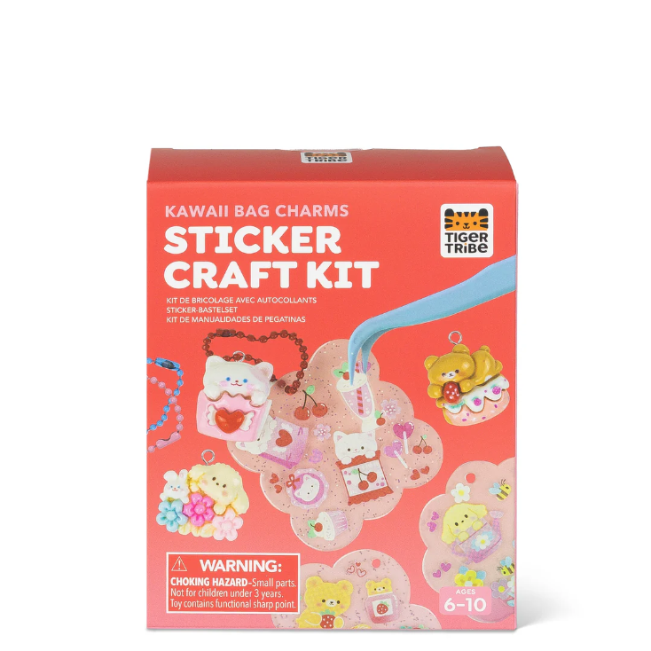 Sticker Craft Kit - Kawaii Bag Charm