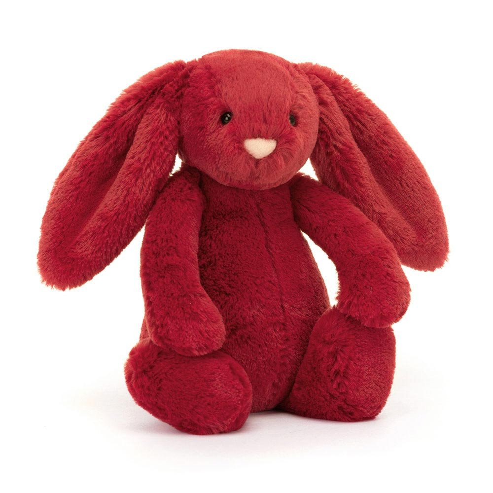 Little Bashful Christmas Bunny -  Cranberry