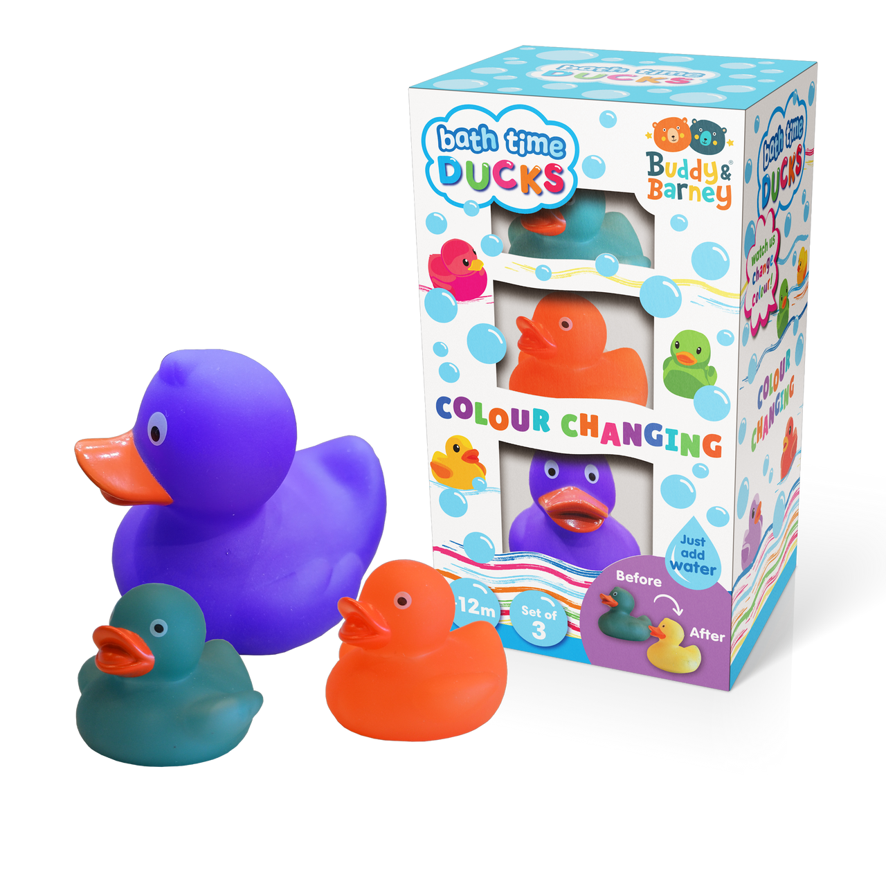 Colour Changing Ducks Set