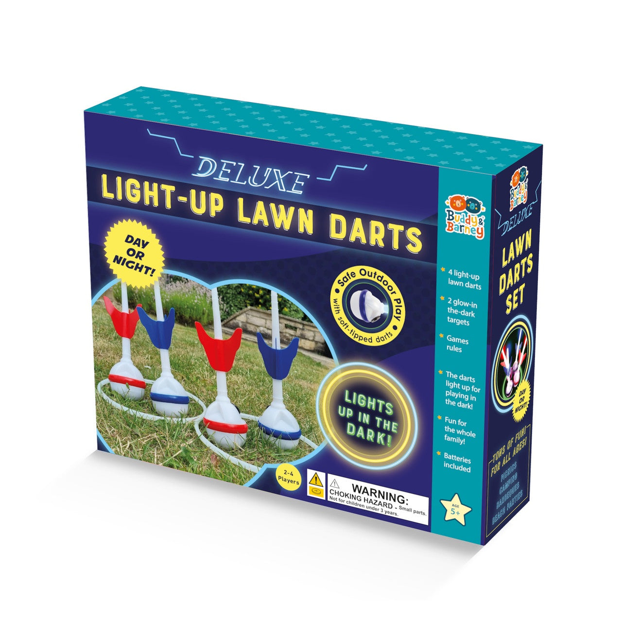 Deluxe Light Up Lawn Darts Set