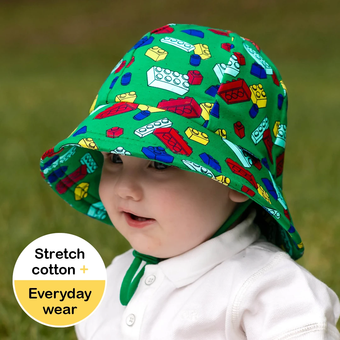 Toddler Bucket Hat - Blocks