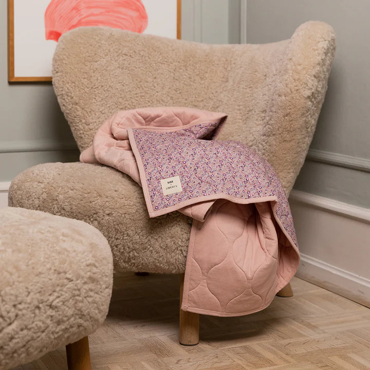 Liberty Print Quilted Baby Blanket