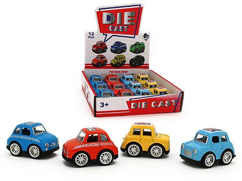 Pull Back Die Cast Mini/Bambino