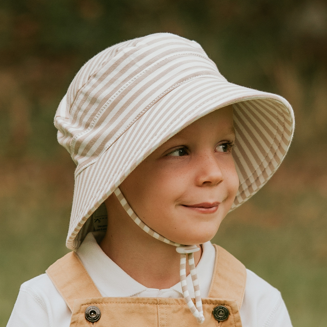 Bucket Hat - Natural Stripe