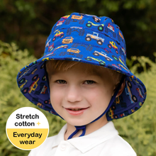 Classic Bucket Sun Hat - Monster Truck