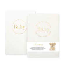Baby Memory Book - Classic White