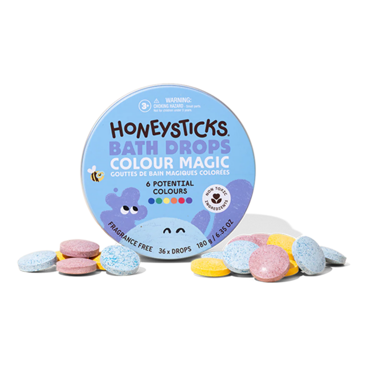 Honeysticks Bath Drops Colour Magic 27pk