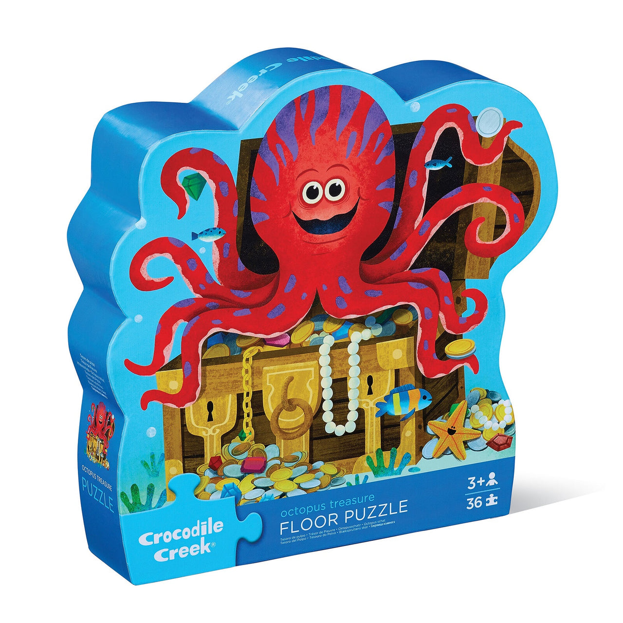 Classic Floor Puzzle 36pc -Octopus