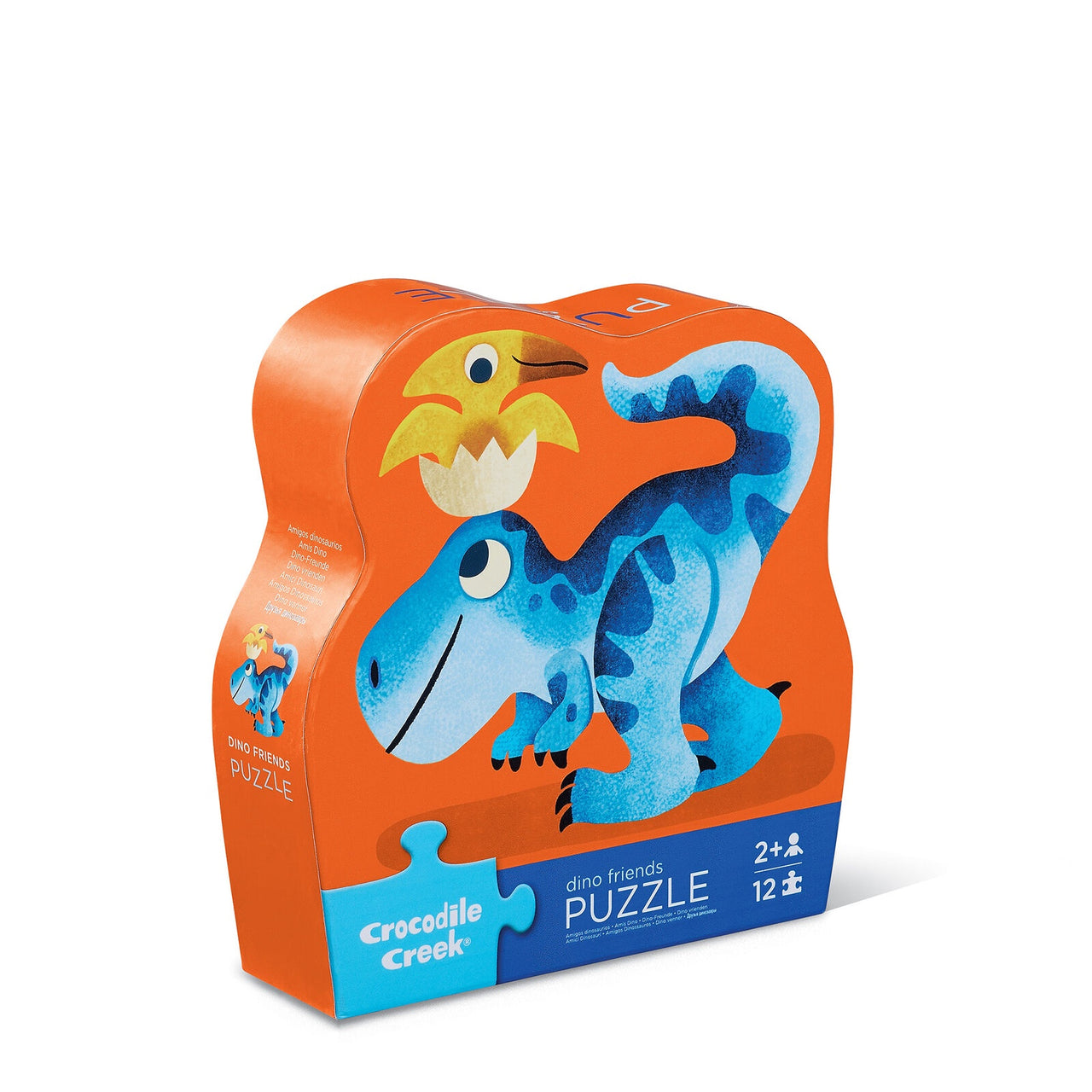 12pc Mini Puzzle - Dino Friends
