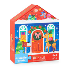 Flat House Puzzle 50 pc - Santa's Work Shop