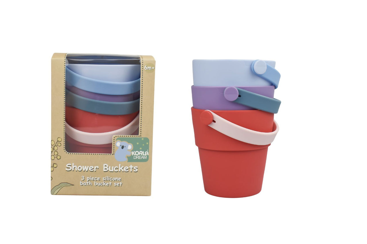 Shower Buckets Funny - 3 piece