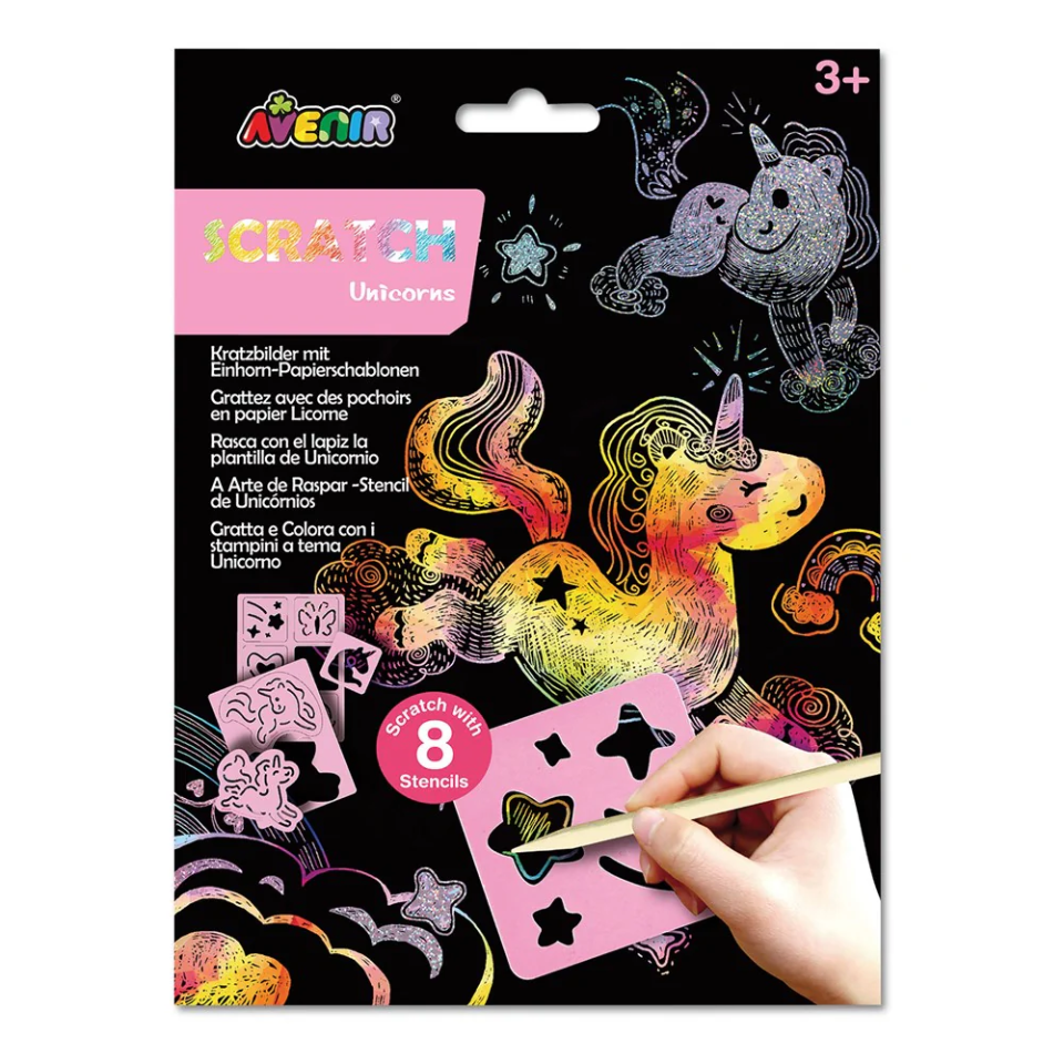 Scratch and Stencil - Unicorns
