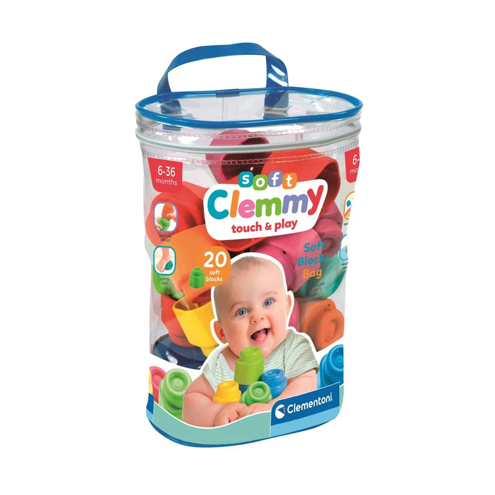 Soft Clemmy Soft Blocks - 20pcs