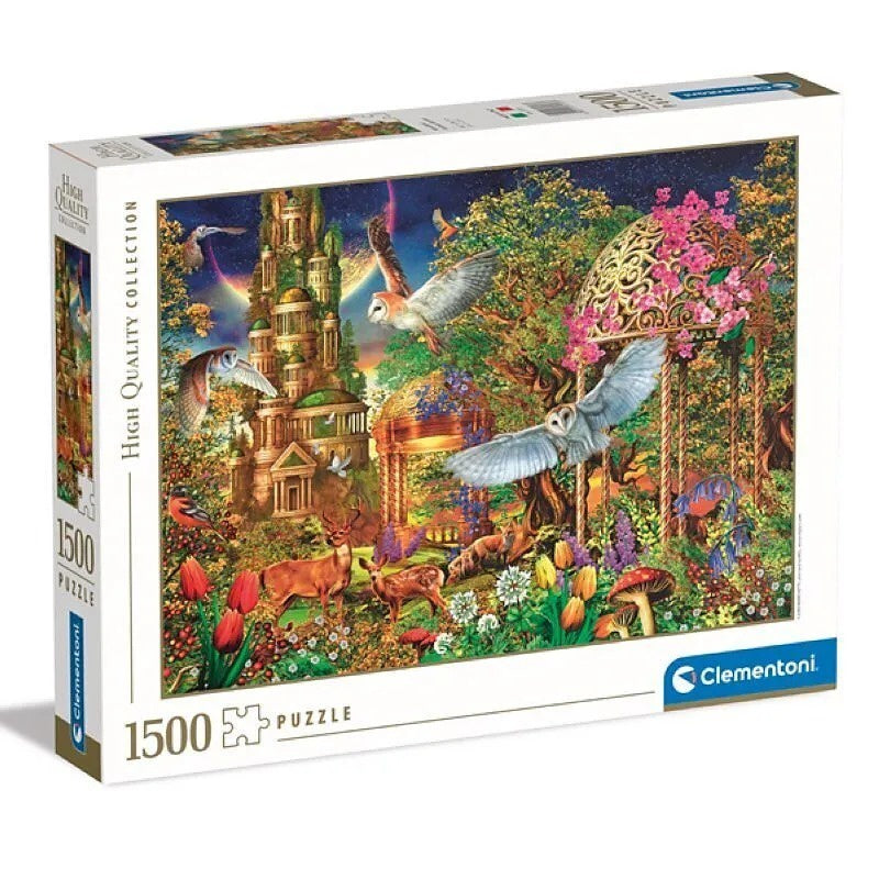 1500 pc Puzzle - Woodland Fantasy Garden