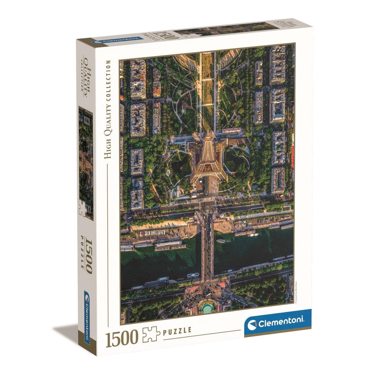 1500 pc Puzzle - Flying over Paris