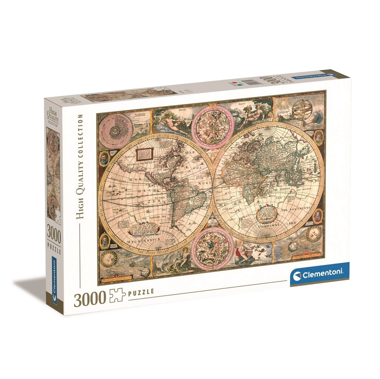 3000 pc Puzzle - Old Map