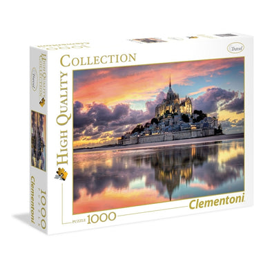 1000 pc Puzzle - Magnifique Mont Saint Michel