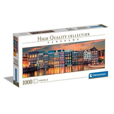 1000pc Panoramic Puzzle - Bright Amsterdam